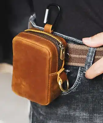 Ceinture En Cuir Pour Homme - Taille Réglable, Boucle Métal, Classique Pour Costume Ou Décontracté