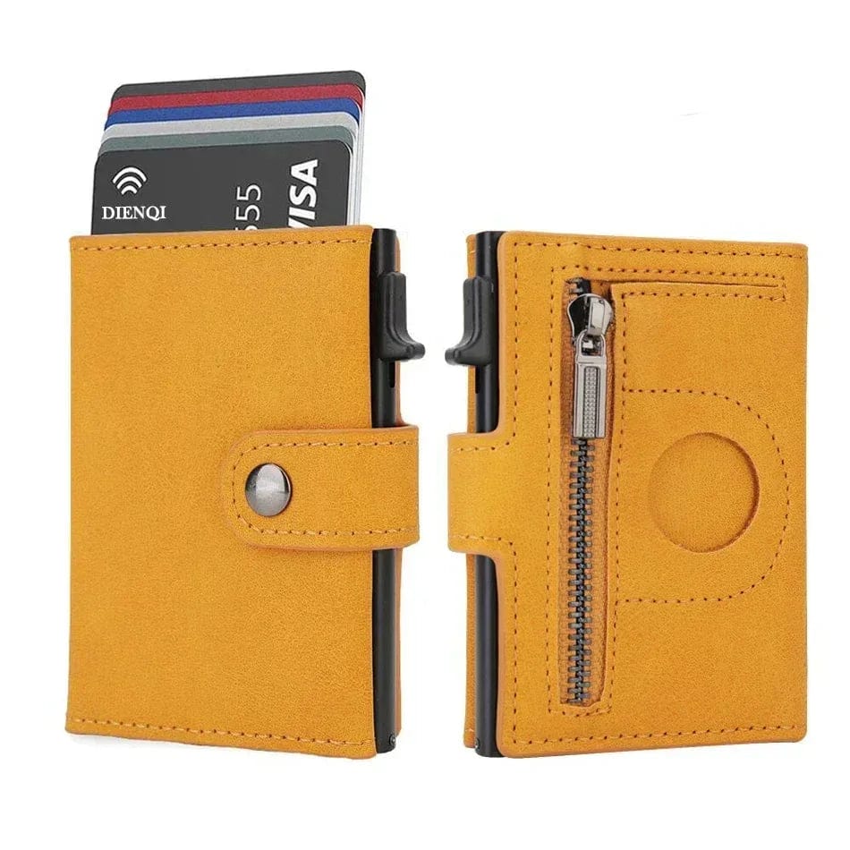 Porte Carte Porte Monnaie Homme Jaune 701.jpg