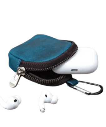 Porte Monnaie Porte Cles Multifonctions En Cuir Bleu 48.png