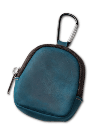 Porte Monnaie Porte Cles Multifonctions En Cuir Bleu 49.png