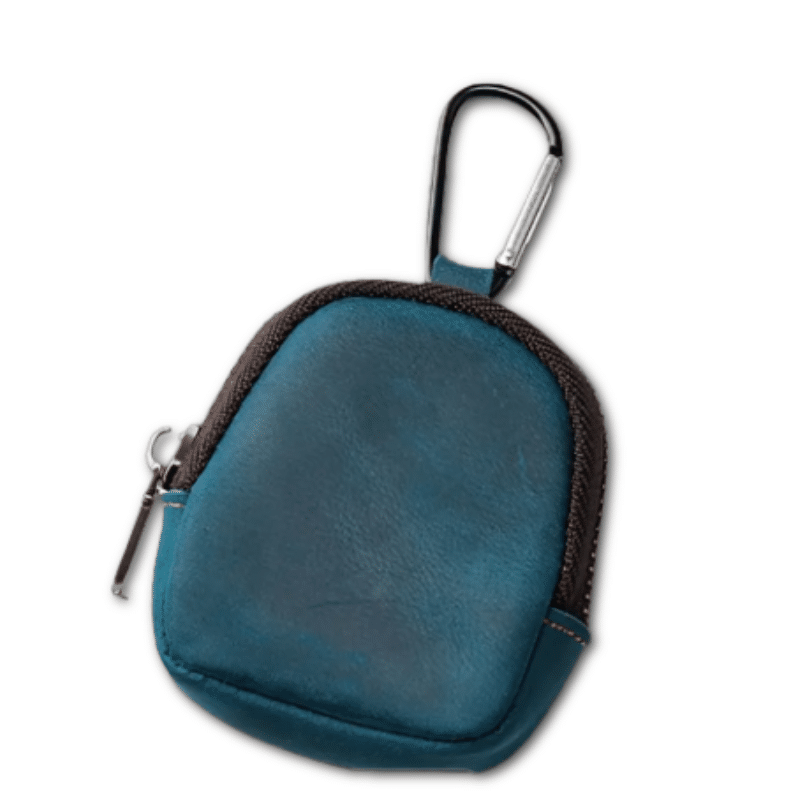 Porte Monnaie Porte Cles Multifonctions En Cuir Bleu 49.png