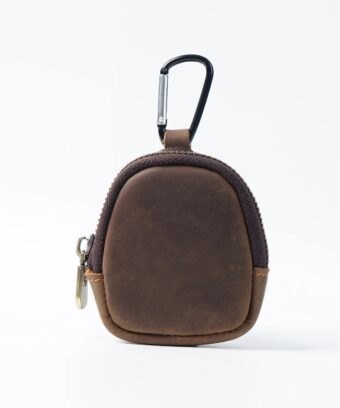 Porte Monnaie Porte Cles Multifonctions En Cuir Marron Fonce 946.jpg