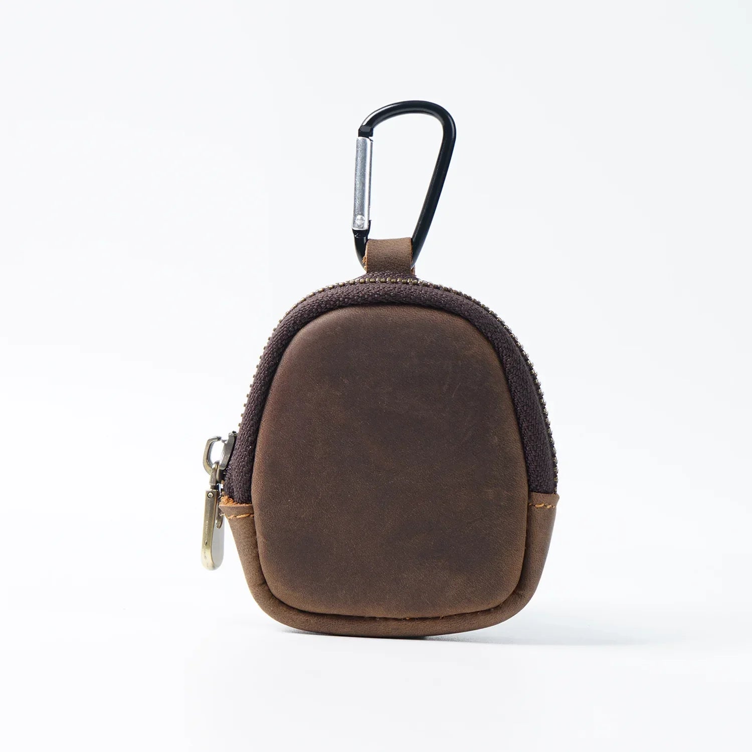 Porte Monnaie Porte Cles Multifonctions En Cuir Marron Fonce 946.jpg