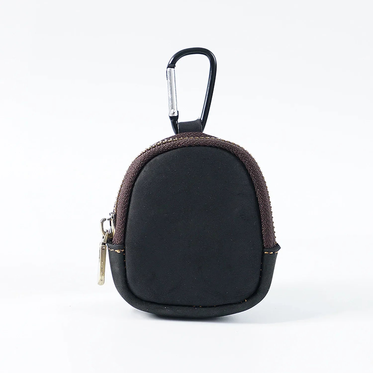 Porte Monnaie Porte Cles Multifonctions En Cuir Noir 454.jpg
