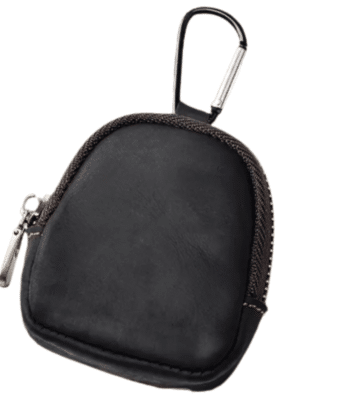Porte Monnaie Porte Cles Multifonctions En Cuir Noir 48.png