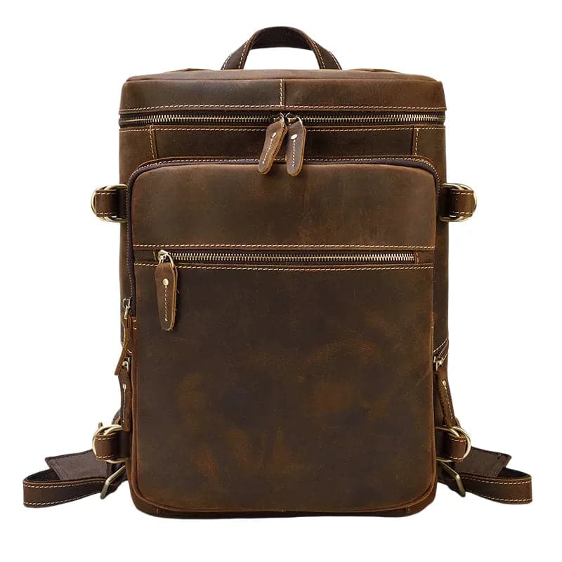 Sac A Dos Cuir Vintage Marron Marron Clair 141 2.jpg