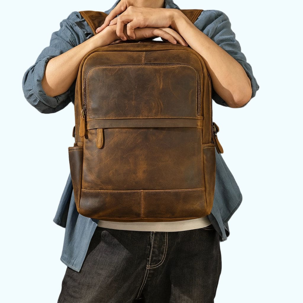 Sac A Dos En Cuir Homme Vintage 875.jpg