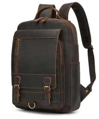 Sac A Dos Homme En Cuir Marron Fonce 811.jpg