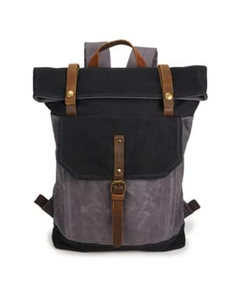 Sac A Dos Roll Top Toile Ciree Noir 486 3.jpg