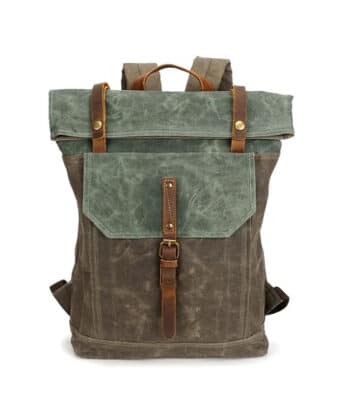 Sac A Dos Roll Top Toile Ciree Vert 553 3.jpg